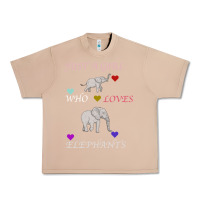 Burro Just A Girl Who Loves Elephants Urban Heavy Tee - Bettercallsaul