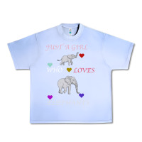 Grape Ice Just A Girl Who Loves Elephants Urban Heavy Tee - Bettercallsaul