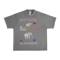Tornado Just A Girl Who Loves Elephants Urban Heavy Tee - Bettercallsaul