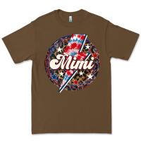 Cacao Western Mimi Patriotic Premium Tee - LillyAllenDesigns