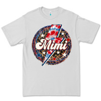 Dove Grey Western Mimi Patriotic Premium Tee - LillyAllenDesigns