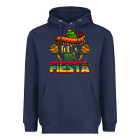 Navy Let's Get Fiesta Heavyweight Hoodie - texasbilliewilder