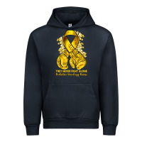 Navy they never fight alone yellow ribbon with boxing g Urban Hoodie - NancyCooperArtShop