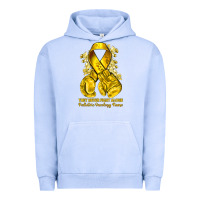 Pigment Grape Ice they never fight alone yellow ribbon with boxing g Urban Hoodie - NancyCooperArtShop