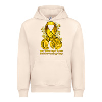 Sandshell they never fight alone yellow ribbon with boxing g Urban Hoodie - NancyCooperArtShop