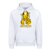 White they never fight alone yellow ribbon with boxing g Urban Hoodie - NancyCooperArtShop