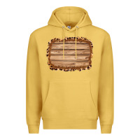 Antique Gold wood leopard and shimmer background 3200x2400 Premium Hoodie - AdoDesignShop