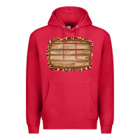 Cardinal wood leopard and shimmer background 3200x2400 Premium Hoodie - AdoDesignShop