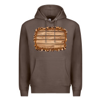 Coffee wood leopard and shimmer background 3200x2400 Premium Hoodie - AdoDesignShop