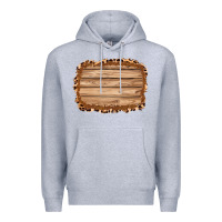 Heather Grey wood leopard and shimmer background 3200x2400 Premium Hoodie - AdoDesignShop