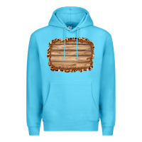 Wood Leopard And Shimmer Background 3200x2400 Premium Hoodie | Teevron