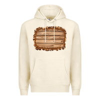 Tofu wood leopard and shimmer background 3200x2400 Premium Hoodie - AdoDesignShop