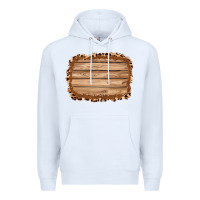 White wood leopard and shimmer background 3200x2400 Premium Hoodie - AdoDesignShop