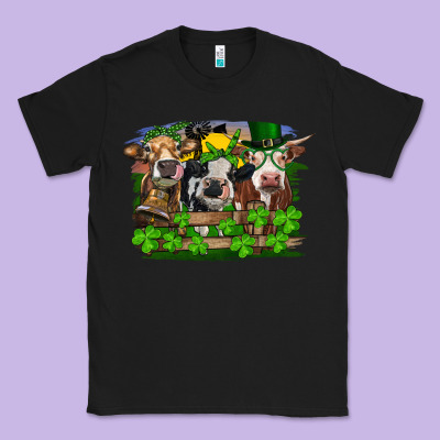 St Patricks Day Heifers Classic Tee Designed By Ranaportraitstore