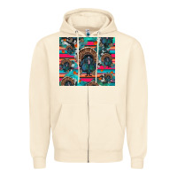 Sandshell Thanksgiving Turkey Zipper Hoodie - RanaPortraitStore