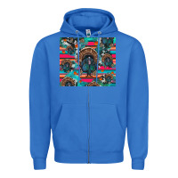 True Royal Thanksgiving Turkey Zipper Hoodie - RanaPortraitStore