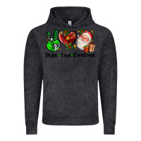 Vintage Black peace love  christmas Vintage Hoodie - AdoDesignShop
