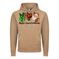 Vintage Coffee peace love  christmas Vintage Hoodie - AdoDesignShop