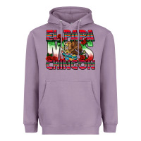 Lavender El Papa Mas Chingon Heavyweight Hoodie - texasbilliewilder