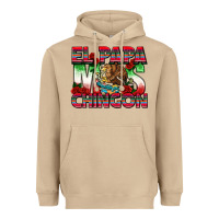 Mushroom El Papa Mas Chingon Heavyweight Hoodie - texasbilliewilder