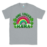 Heather Grey st patricks day one lucky mama Classic Tee - RanaPortraitStore