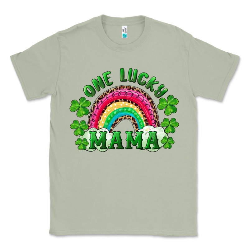 St Patricks Day One Lucky Mama Classic Tee by RanaPortraitStore | Teevron