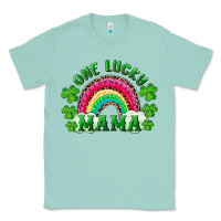 Seafoam st patricks day one lucky mama Classic Tee - RanaPortraitStore