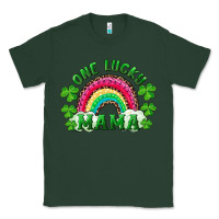 Sports Green st patricks day one lucky mama Classic Tee - RanaPortraitStore
