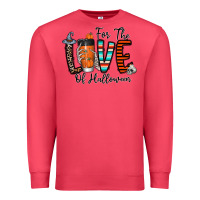 Cardinal for the love of halloween Premium Sweatshirt - CowhideDigitalArt