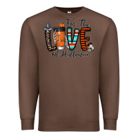 Chestnut for the love of halloween Premium Sweatshirt - CowhideDigitalArt