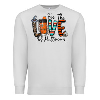Dove Grey for the love of halloween Premium Sweatshirt - CowhideDigitalArt