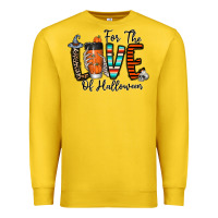 Lemon for the love of halloween Premium Sweatshirt - CowhideDigitalArt