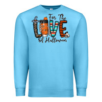 Ocean Blue for the love of halloween Premium Sweatshirt - CowhideDigitalArt