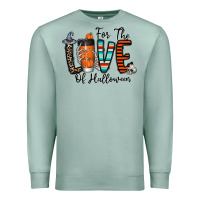 Seafoam for the love of halloween Premium Sweatshirt - CowhideDigitalArt