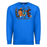 True Royal for the love of halloween Premium Sweatshirt - CowhideDigitalArt