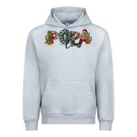 Heather Grey western christmas papa claus sunflowers and cactus Urban Hoodie - Jasminsmagicworld