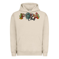 Pigment French Oak western christmas papa claus sunflowers and cactus Urban Hoodie - Jasminsmagicworld