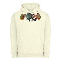 Pigment Pistachio western christmas papa claus sunflowers and cactus Urban Hoodie - Jasminsmagicworld