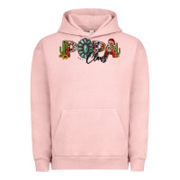 Pigment Salmon western christmas papa claus sunflowers and cactus Urban Hoodie - Jasminsmagicworld