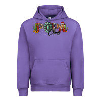 Tulip western christmas papa claus sunflowers and cactus Urban Hoodie - Jasminsmagicworld