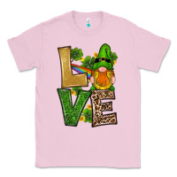 Bubblegum Pink st patricks day gnomes shamrock love Classic Tee - RanaPortraitStore