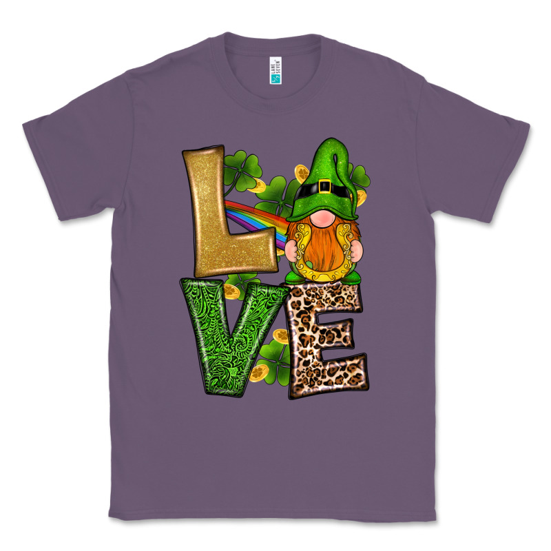 St Patricks Day Gnomes Shamrock Love Classic Tee by RanaPortraitStore | Teevron