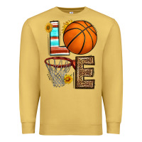 Antique Gold western basketball love Premium Sweatshirt - HRA Design Shop