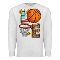 Oatmeal Heather western basketball love Premium Sweatshirt - HRA Design Shop