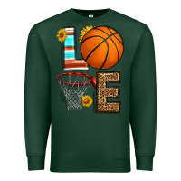Sports Green western basketball love Premium Sweatshirt - HRA Design Shop