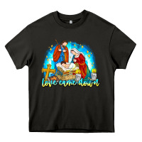 Asphalt Love Came Down Heavy Core Tee - CowhideDigitalArt