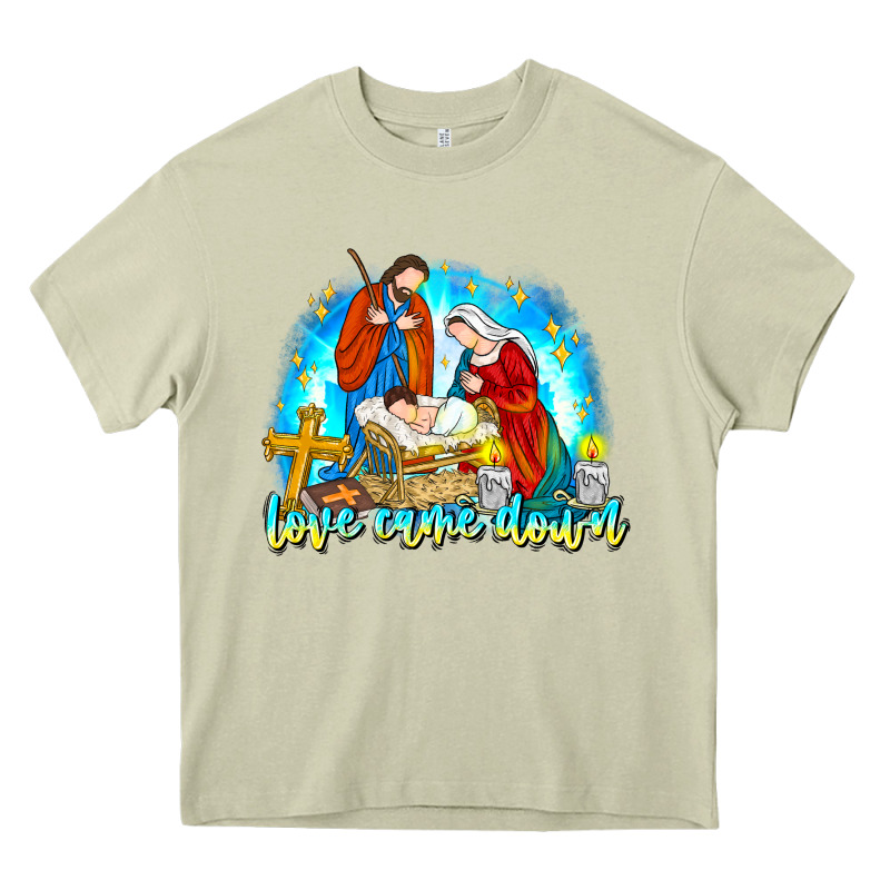 Love Came Down Heavy Core Tee by CowhideDigitalArt | Teevron