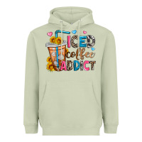 Matcha iced coffee addict Heavyweight Hoodie - Zillion Design Studio
