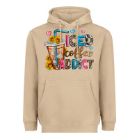 Mushroom iced coffee addict Heavyweight Hoodie - Zillion Design Studio