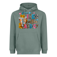 Sage iced coffee addict Heavyweight Hoodie - Zillion Design Studio